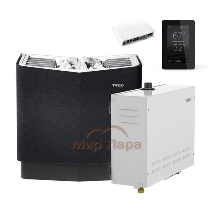 Электрическая печь Tylo Tylarium Sense Commercial 10 кВт (с блоком, парогенератором Steam Home и пультом Elite в комплекте)