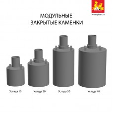 Закрытая каменка Услада 20