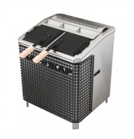 Паротермальная печь VVD ПАРиЖАР PRO 24 кВт