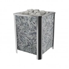 Электрическая печь VVD Премьера М в камне Cерпентинит Бархат 18 кВт