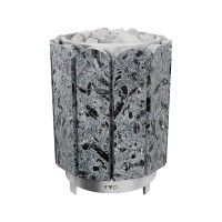 Электрическая печь VVD Премьера 15 кВт Серпентинит Премиум