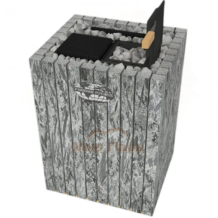 Паротермальная печь VVD ПАРиЖАР ФутуРус 16 кВт Талькохлорит