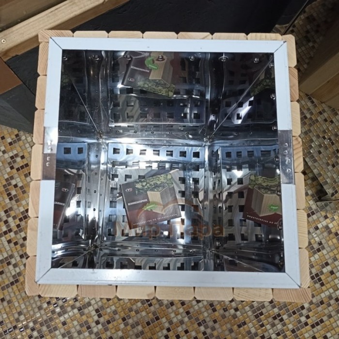 Веникозапарник Б VVD (345х345х530) термодревесина