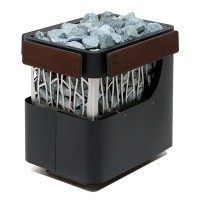 Электрическая печь BORN 18E Stone Black (Камень Черный), 18 кВт