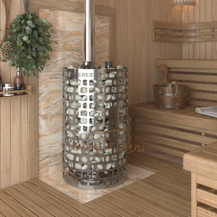 Печь для бани Эверест «Steam Master» 18 INOX (210М)