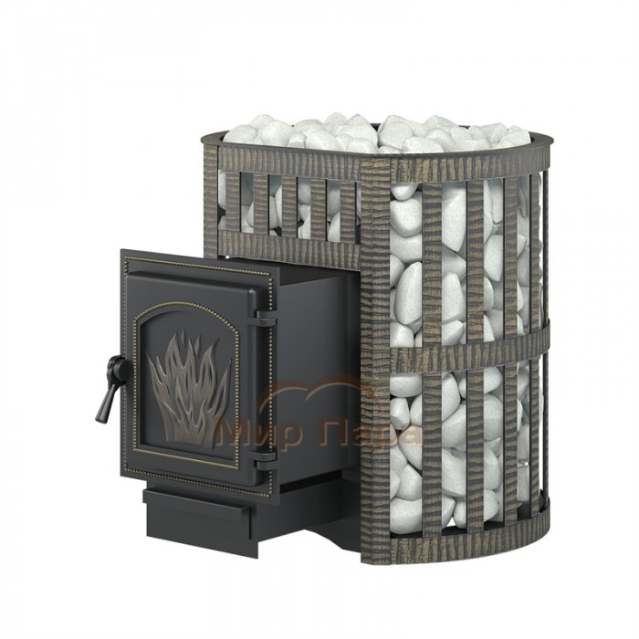 Чугунная печь для бани Везувий Легенда ковка 16 (271) 