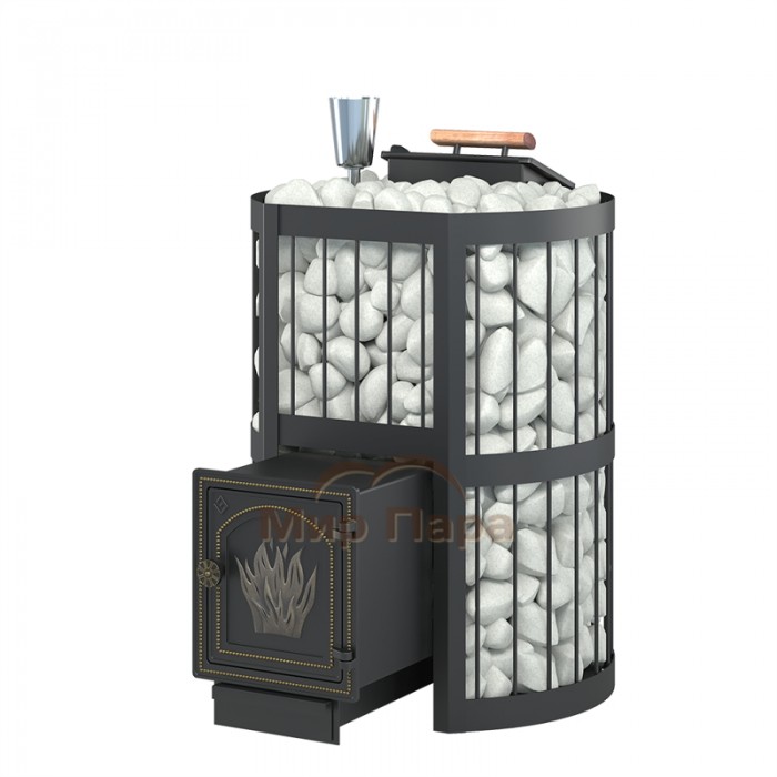 Чугунная печь для бани Везувий Ураган стандарт 16 ДТ-4