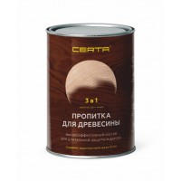 Пропитка для древесины 3в1 CERTA "Бесцветная" 0,9л