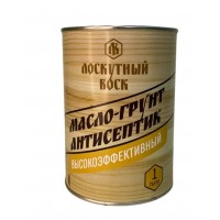 Масло-грунт антисептик высокоэффективный Лоскутный Воск, 1л