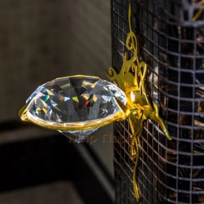 Светильник для паровой Cariitti Kihla со светодиодом IP67, золото