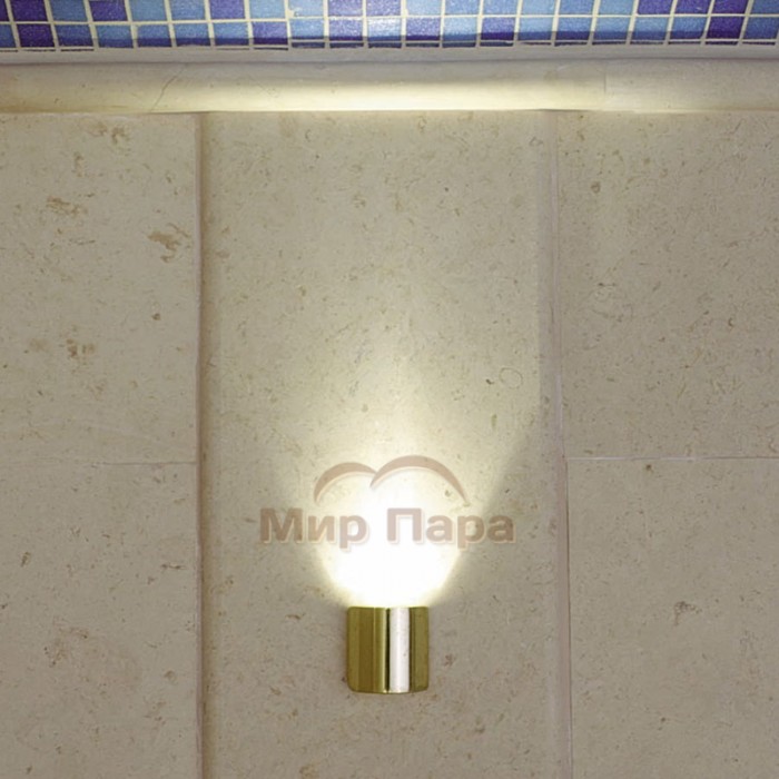 Светильник для паровой Cariitti SY без светодиода, золото