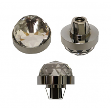 Набор насадок Cariitti CR-20, 3 штуки, хром