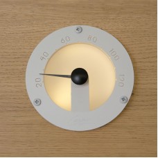 Термометр для сауны Cariitti белый