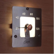 Термометр для сауны Cariitti SQ нержавеющая сталь