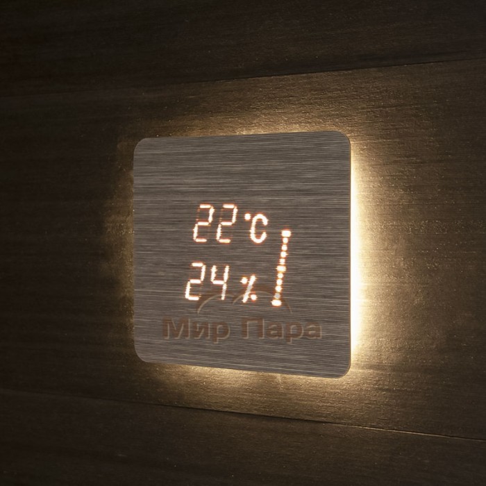 Термометр-гигрометр и таймер для сауны Cariitti Aspectu SQ, под кело