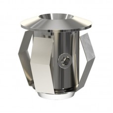 Набор насадок Cariitti CR-03 6 штук, хром