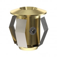 Набор насадок Cariitti CR-03 6 штук, золото