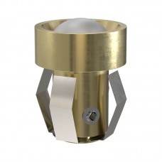 Набор насадок Cariitti CR-07, 6 штук, золото, линза матовая