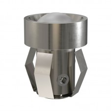 Набор насадок Cariitti CR-07, 6 штук, хром, линза матовая