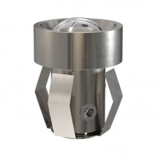 Набор насадок Cariitti CR-07, 6 штук, хром, линза прозрачная