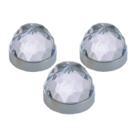 Набор насадок Cariitti CR-30, 3 штуки, хром