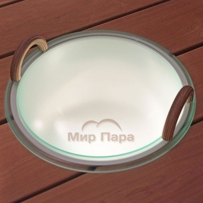 Шайка Cariitti IB320 с внешней подсветкой и ручками, под оптоволокно