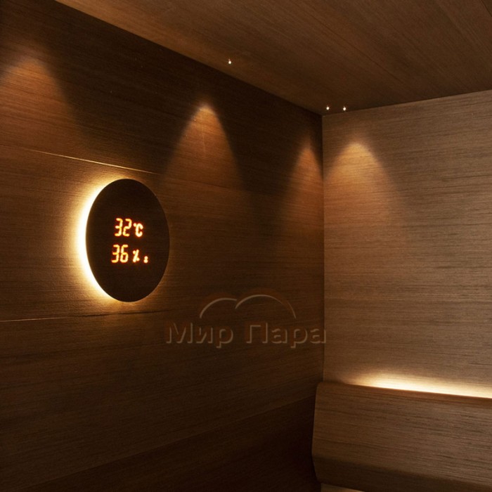 Термометр-гигрометр и таймер для сауны Cariitti Aspectu, под кело