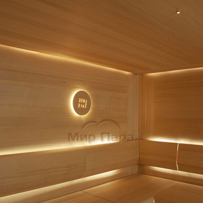 Термометр-гигрометр и таймер для сауны Cariitti Aspectu, под кело