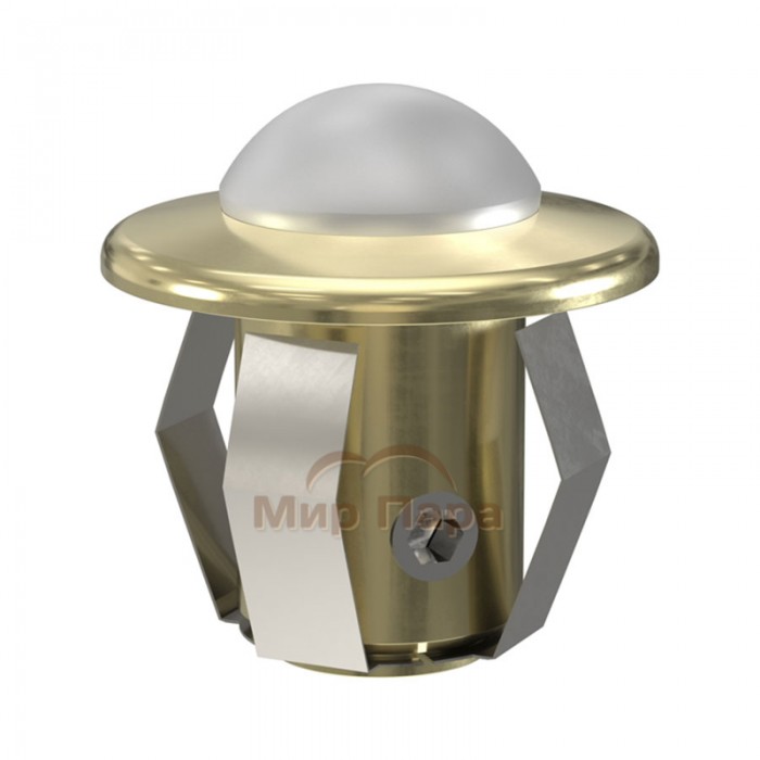 Набор насадок Cariitti CR-05, 6 штук, золото, матовая линза