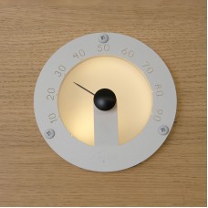 Гигрометр для сауны Cariitti белый