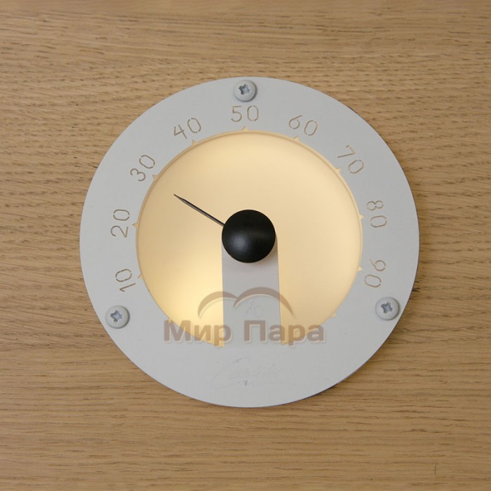 Гигрометр для сауны Cariitti белый