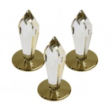 Набор насадок Cariitti CR-31, 3 штуки, золото