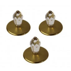 Набор насадок Cariitti CR-12, 3 штуки, золото