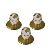 Набор насадок Cariitti CR-16, 3 штуки, золото