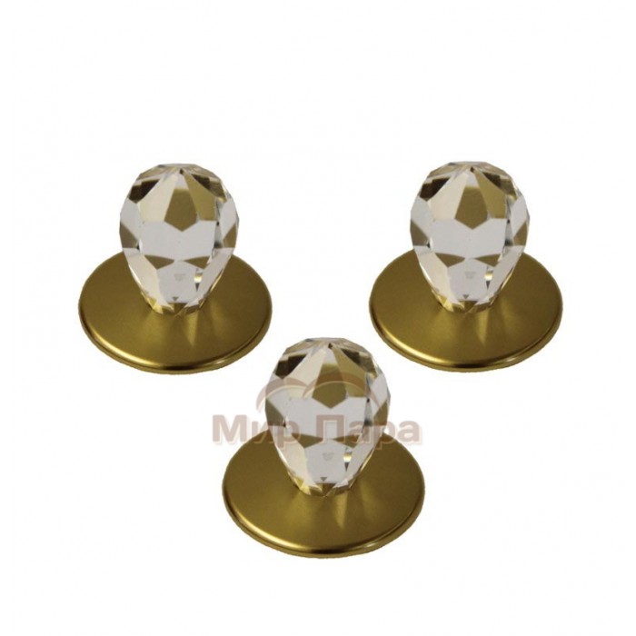 Набор насадок Cariitti CR-16, 3 штуки, золото