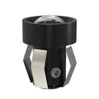 Набор насадок Cariitti CR-07, 6 штук, черный, линза прозрачная