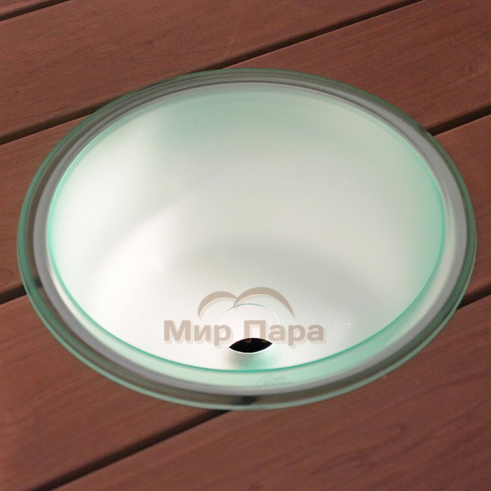 Шайка Cariitti с подсветкой и водосливным отверстием