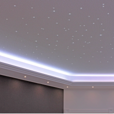 Звездное небо для паровой Cariitti VPL30T-CEP200, 200 волокон, белое мерцание