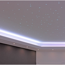 Звездное небо для паровой Cariitti VPL30CT-CEP100, 100 волокон, синее мерцание