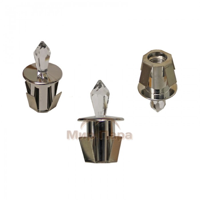 Звездное небо для паровой Cariitti VPL30СT Crystal Star хром, 100 + 18 волокон, синее мерцание