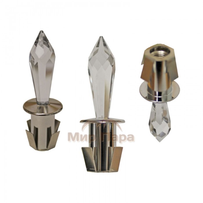 Звездное небо для паровой Cariitti VPL30СT Crystal Star хром, 100 + 18 волокон, синее мерцание