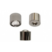 Линза Cariitti CR-18 M8 хром