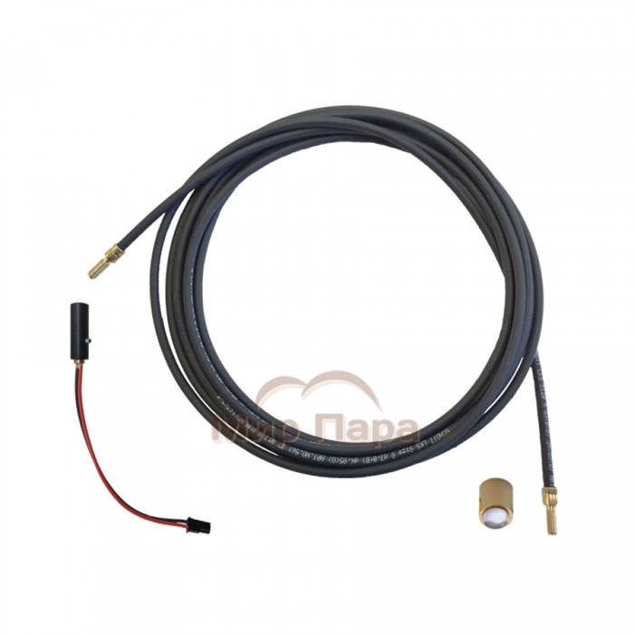 Стекловолокно Cariitti для подсветки печи 5 м с насадкой CR-09 и адаптером