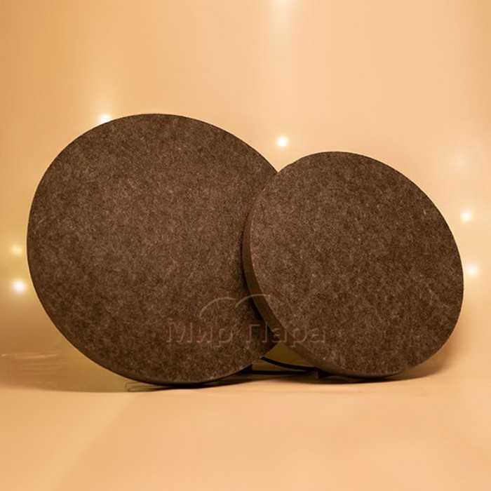 Светильник Licht-2000 Stonelight round Double 195/240 мм теплый белый