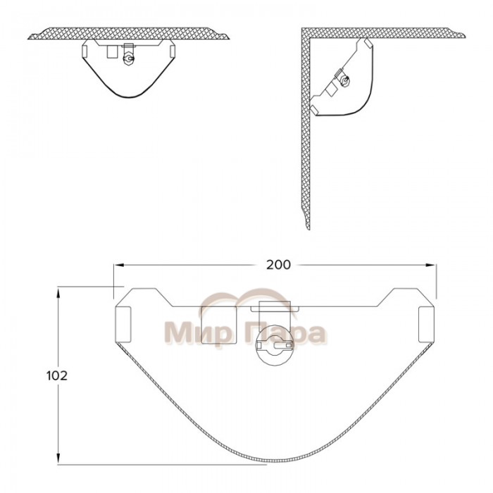 Светильник Licht-2000 Vela 1