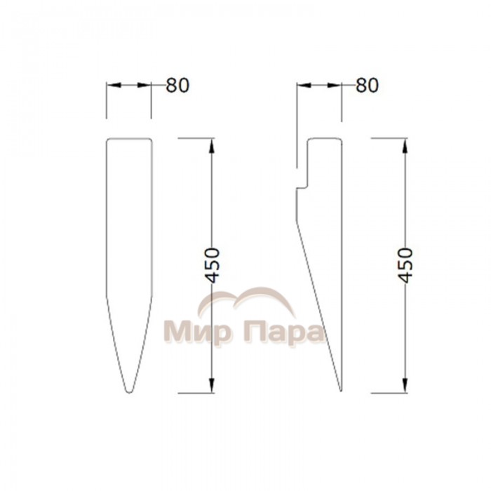Светильник Licht-2000 Torcia настенный хемлок