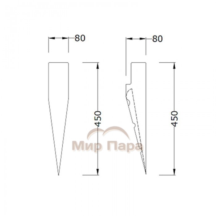 Светильник Licht-2000 Torcia угловой хемлок