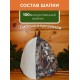 Шапка банная с принтом «Конь Вольный ветер» войлок белый синтетический