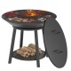 Чугунный Fantastic Grill Везувий Ø 1000 Престиж (чаша+подставка престиж+плита Gurman Ø1000+крышка)