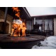 Чугунный Fantastic Grill Везувий Ø 1000 Престиж (чаша+подставка престиж+плита Gurman Ø1000+крышка)